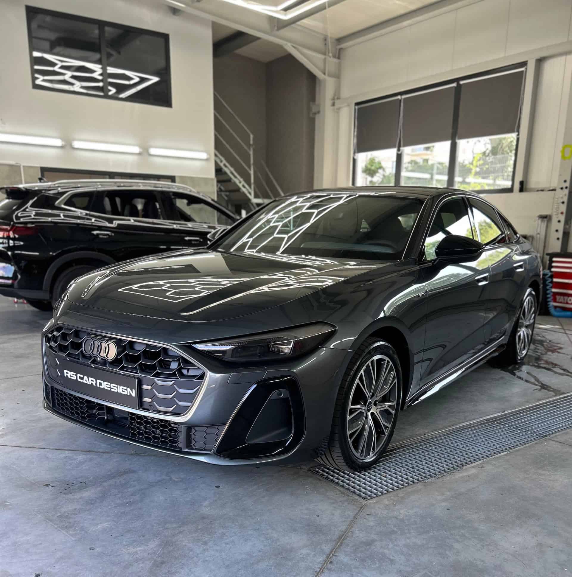 Zabezpieczenie folią ochronną: Audi A5
