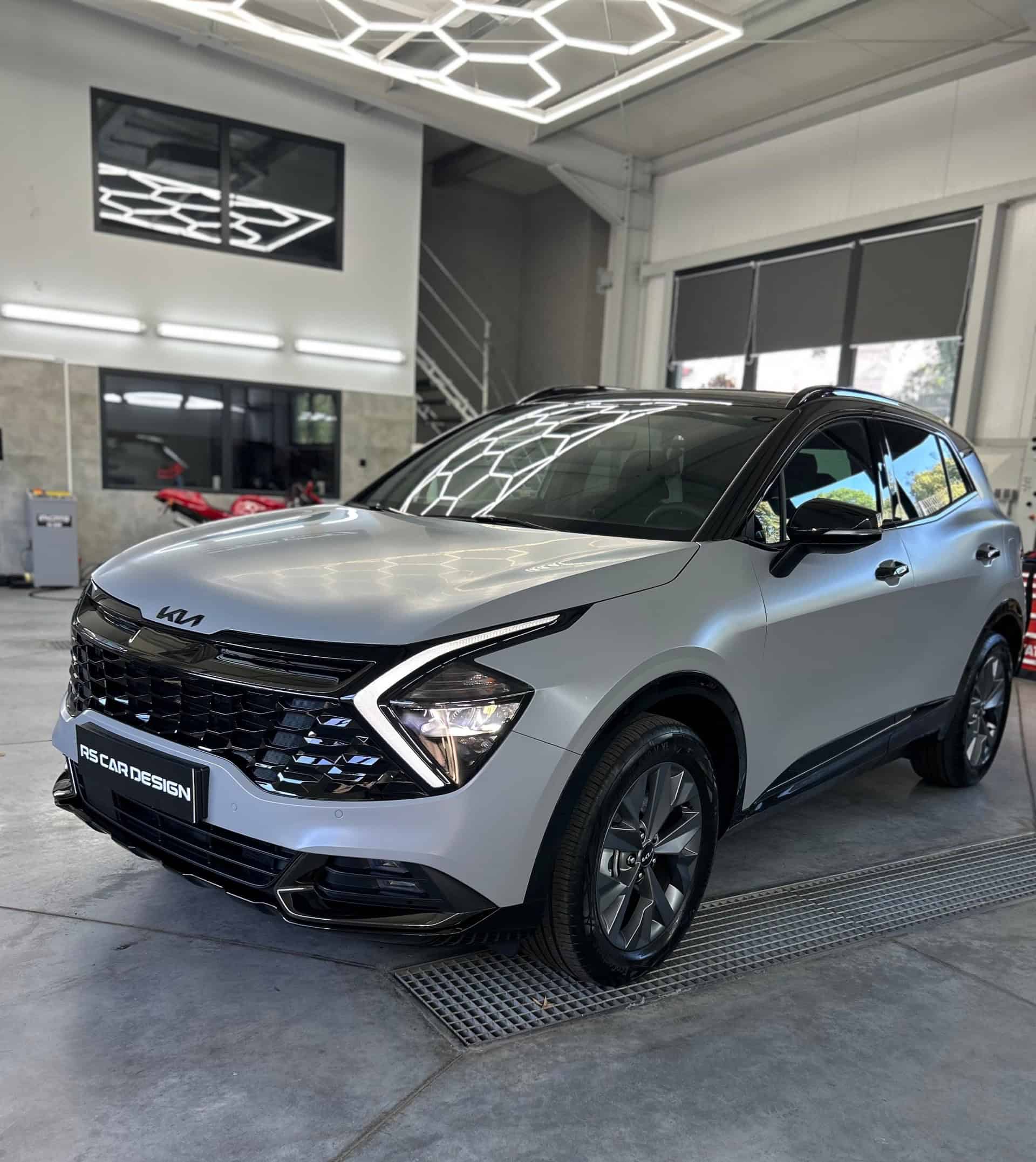 Zabezpieczenie folią ochronną: Kia Sportage