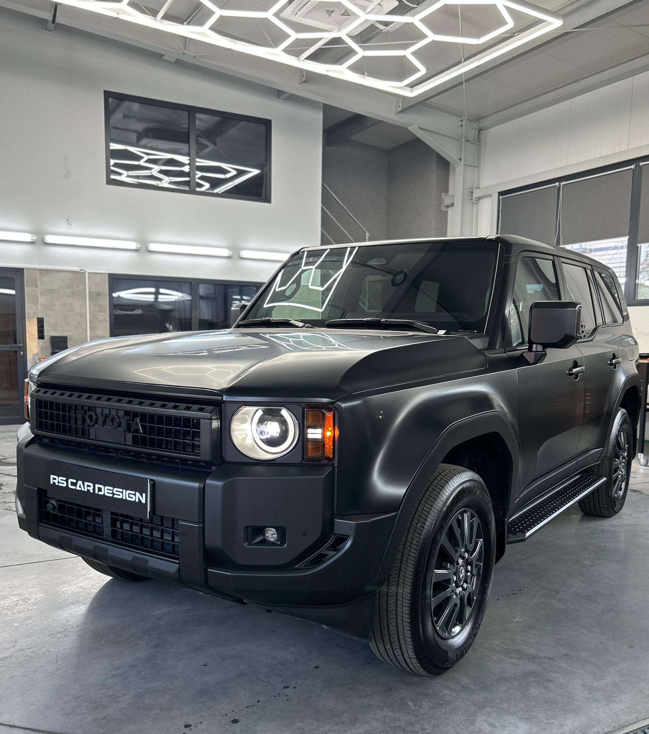 Zabezpieczenie folią ochronną: Toyota Land Cruiser